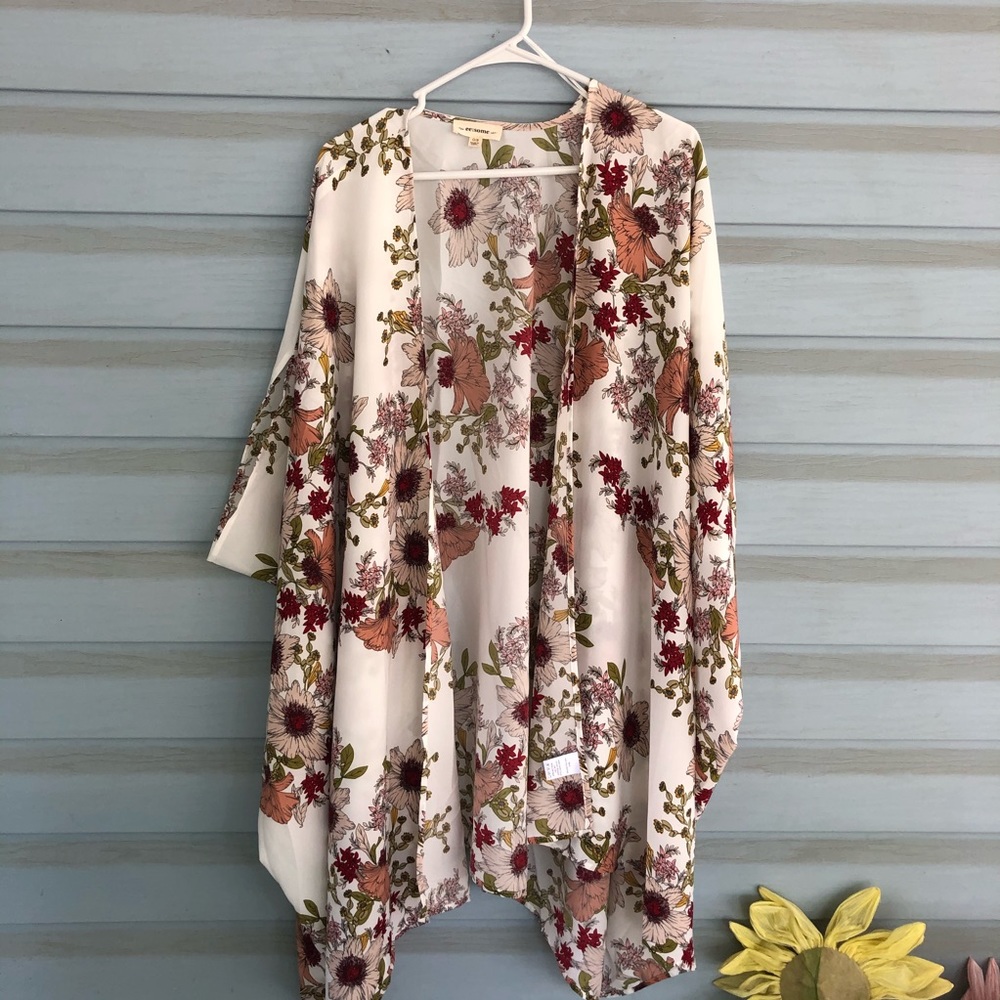 Floral Kimono
